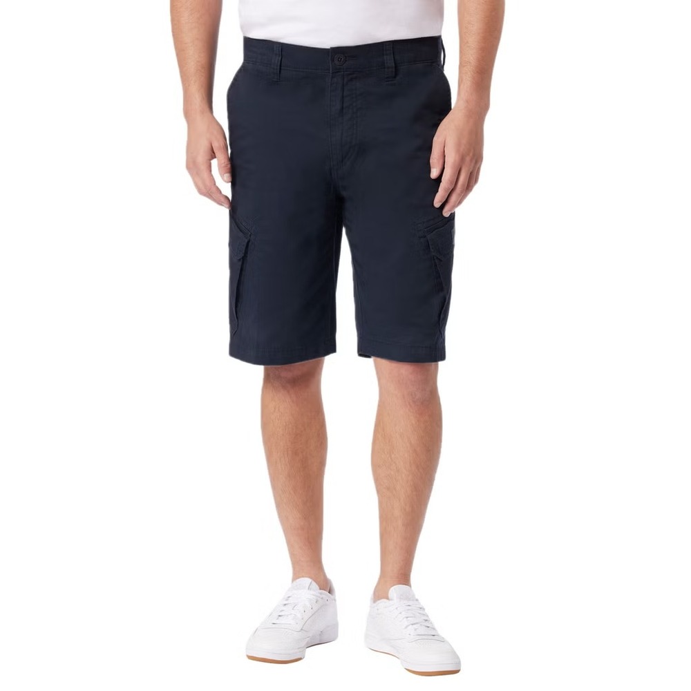 Unionbay Mens Cargo Shorts Blue Size 32 Cotton Spandex Casual Workwear New